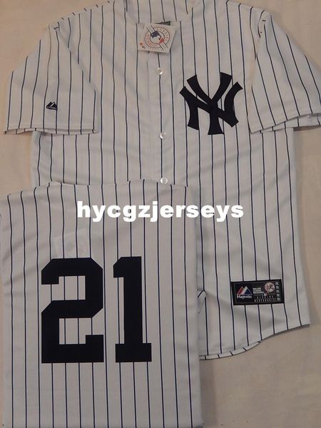 

baseball ny #21 paul o'neill sewn shirt jersey wht p/s new mens stitched jerseys big and tall size xs-6xl for sale, Black;blue
