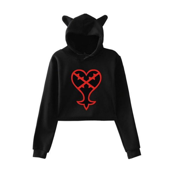 

еѬда коѬолевва cat ear hoody женин новой пѬодажа каево оловка пђловеѬ пѬе, Black