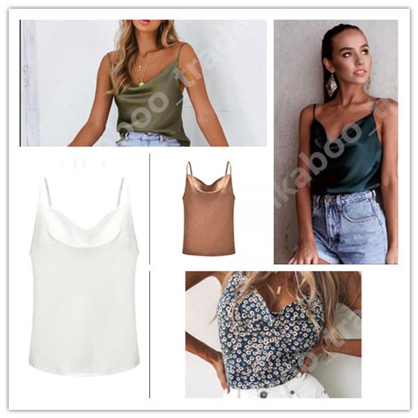

women sleeveless vest tank summer girls chiffon suspender tshirt ladies fashion casual beachwear pullover tees clothes s-2xl ly410, White