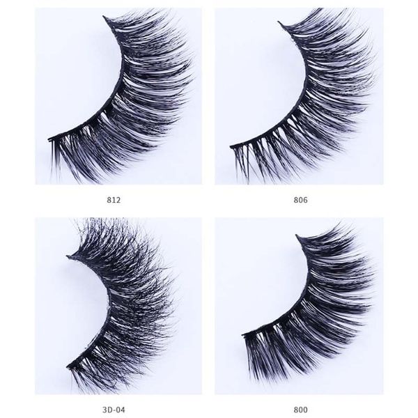 

9 styles 20pairs/lot factory supply mink eyelashes messy lashes handmade false eyelashes lashes maquiagem cilios ing