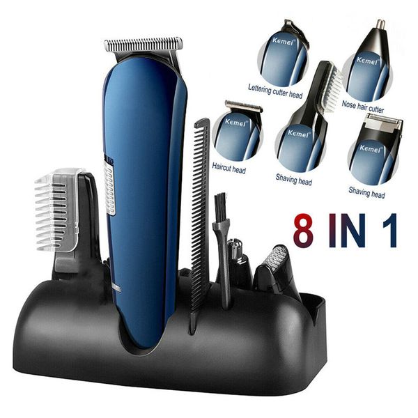 

kemei 550 5 in 1 barber quality clippers clipper electric shaver beard trimmer usb chargeable shaving clippers