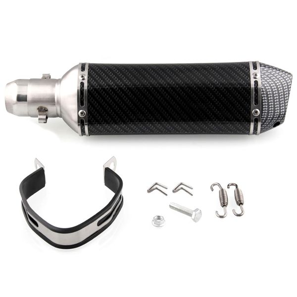 

motorcycle modified exhaust pipe imitation silence exhaust suitable for 38-51mm interface