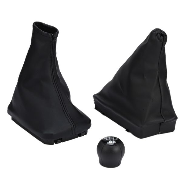 

3pcs/1set for corsa c 01-06 gear lever boot and handbrake grips car anti slip parking hand brake boot and gear shift knob