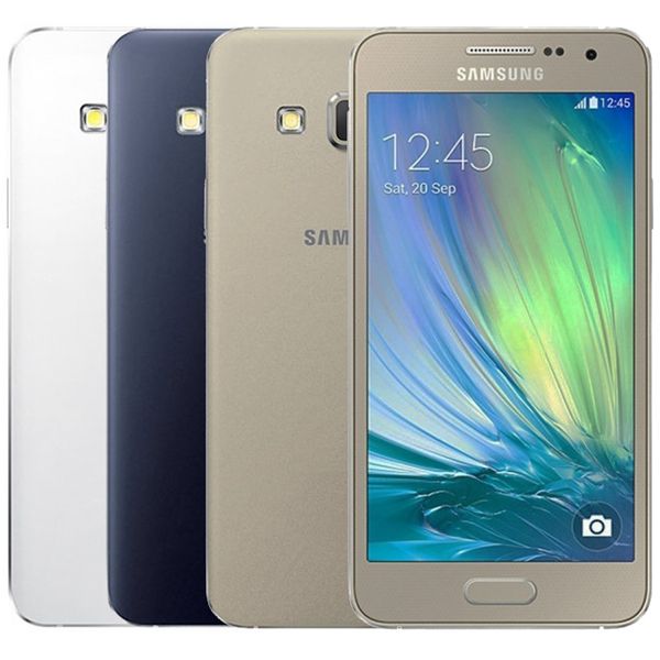 

refurbished original samsung galaxy a3 a3000 a300f 4.5" quad core 1gb ram 8gb rom 8mp 4g lte unlocked mobile cell phone post 1pc