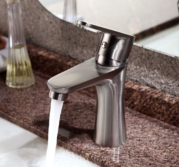 

sus 304 stainless steel classical design basin faucet water sink mixer