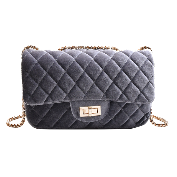 

vintage 2019 velvet crossbody bag luxury women handbag designer ladies chain leather buckle shoulder messenger bags