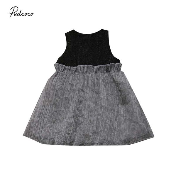 

2019 Brand Kid Baby Girl Lace Dress New Fashion Ruched Patchwork Tulle Tutu Party Princess Sleeveless Gown Pageant Party Dresses