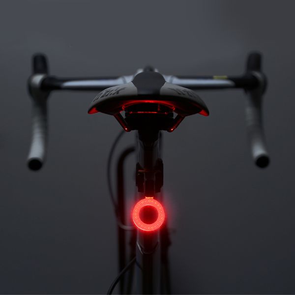 

wheel up bike light round&loving rear taillight usb highlighted waterproof mountain bike bicycle tail lamp cycling equipments