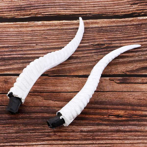 

8" lightweight antelope horns animal aries exhibition gothic cosplay props