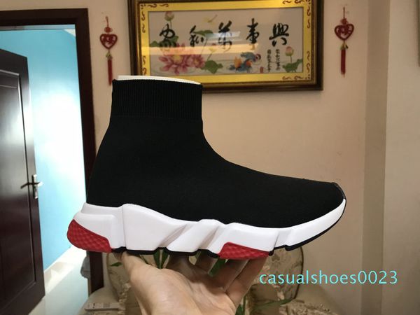 

luxury sock shoes casual shoe speed trainer sneakers speed trainer sock race runners black shoes men and women luxury shoe c23