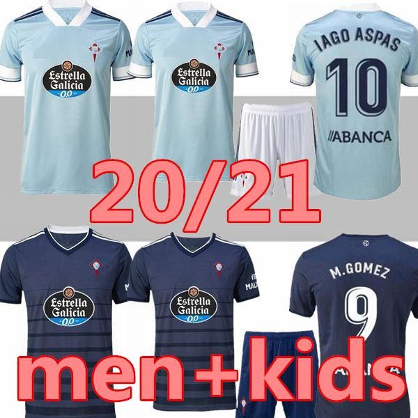 

new kids 2020 2021 rc celta de vigo soccer jersey lobotka iago aspas santl mina kids football shirt sisto boufal camiseta futbol kit, Black;yellow