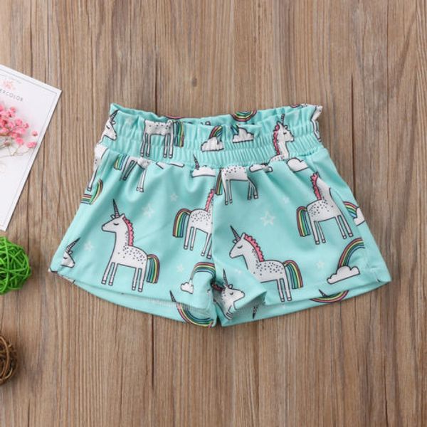 

unifcorn pp children boy girl bottoms toddler kids baby boys girls shorts cotton, Black