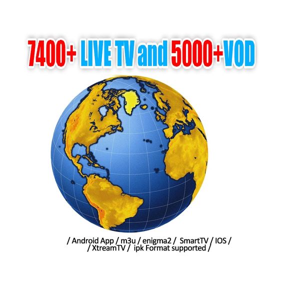

1/3/6/12 months live tv subscription support android tv box smart tv 4k smart television pc phone m3u login