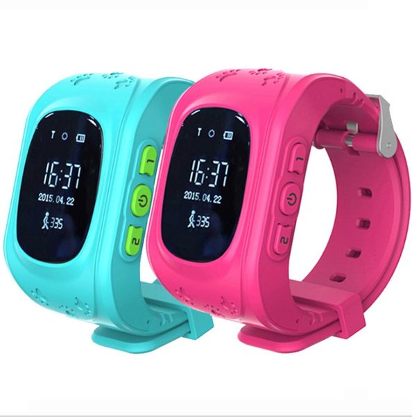 

lcd gps tracker for child kid smart watch sos safe call location finder locator trackers smartwatch for children anti lost monitor