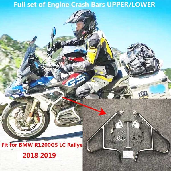 

2020 2020 r1200gs rallye motorcycle engine guard crash bar protector for r1200gs lc rallye motorbike new r 1200 gs