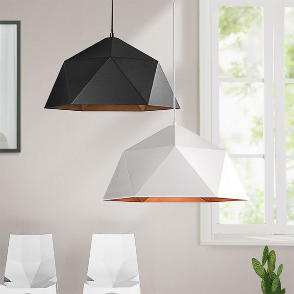 

modern led pendant lights fixture with iron lampshade for diningroom cafe bar restaurant nordic hanging lamp lustre luminaire