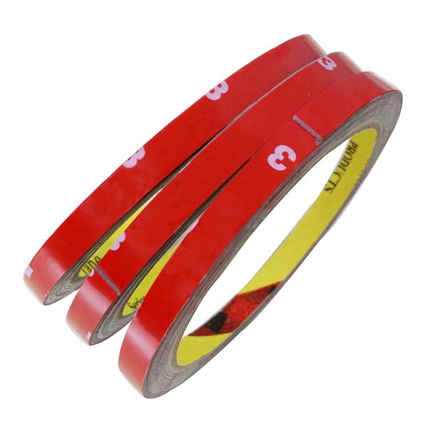 

1pc 3m length double faced acrylic foam adhesive double sided tape tape auto special sponge puffs glue car decals decoration