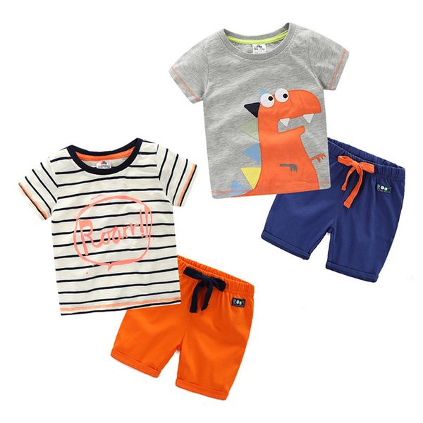 

boys summer dress 2019 new suit summer children's clothing baby, White