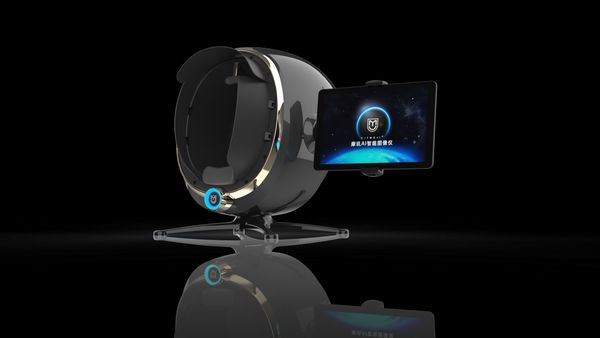 

beauty salon use bitmoji ai intekkigent image facial detector skin analyzer magic mirror machine skin testing analysis machine
