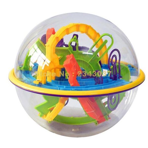 

158 steps smart 3d maze ball child interaction games intelligence magical intellect balance logic ability puzzle ball toy y200413