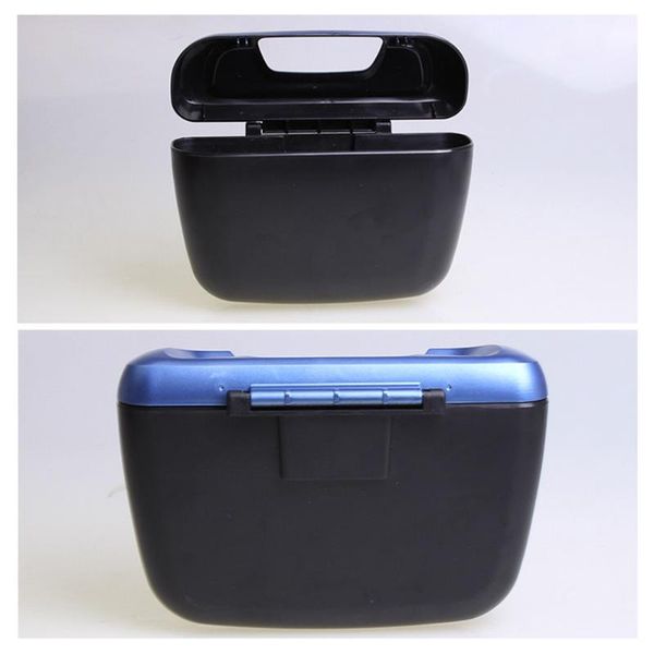 

1* black interior trash can rubbish waste garbage bin holder dust storage parts