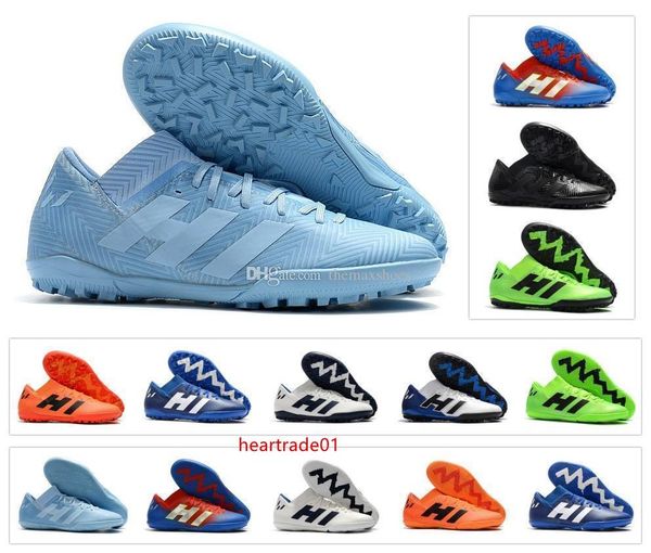 

arrival tango nemeziz messi new 18.3 tf ic turf cleats high ankle 18 mens soccer shoes football boots cleats size 6.5-11