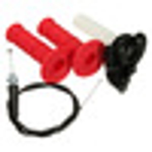 

quick throttle handle action cable rubber 50-250cc 7/8" non-slip new durable