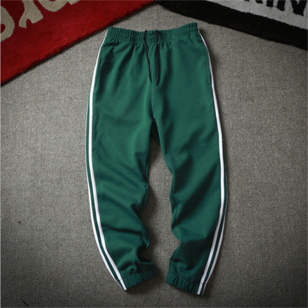 

cotton joggers men solid men harem pants 2020 summer fitness casual ankle length pants streetwear thin male, Black;blue
