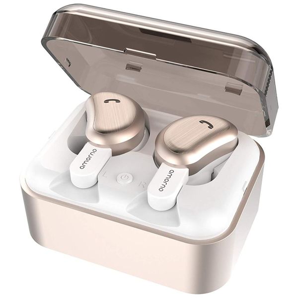 

Wirele earphone tw bluetooth in ear earbud built in mic ear bud ba tereo head et weatproof noi e cancelling headphone