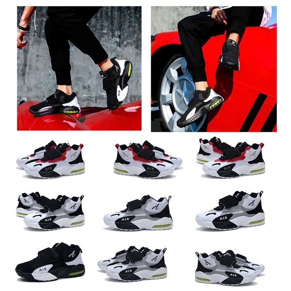

спортивные женщины типа мужчины velcro кроссовки удобные дышащие белый черный серый красный тренер мужчин спортивные кроссовки 35-44