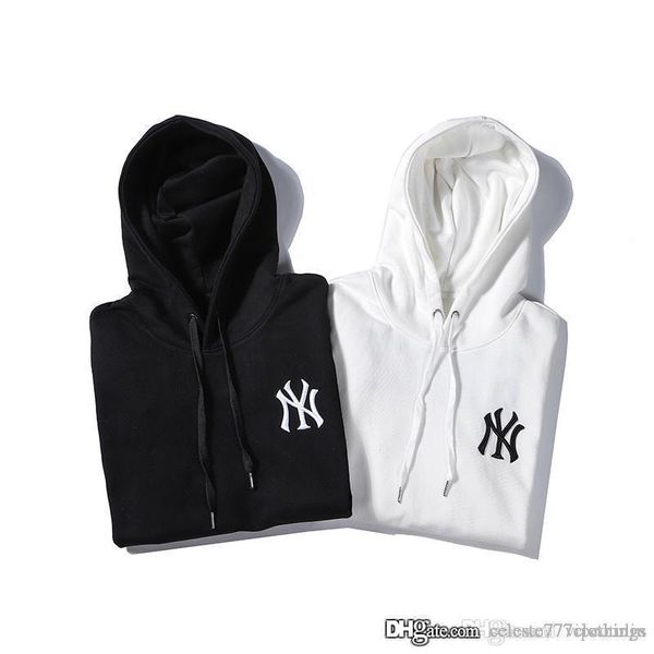 

autumn fashion men hoodie fashion casual black pullover sweatshirts embroidered font hip-hop streetwear winter fashion women clothe