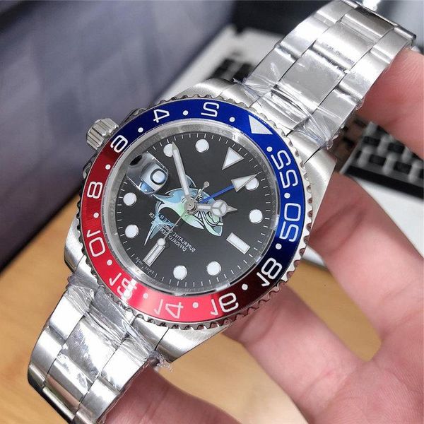 

2020 40mm luxury mens designer watches mester sapphire luminous watch fashion automatic movement sports wristwatches stainless steel, Slivery;brown