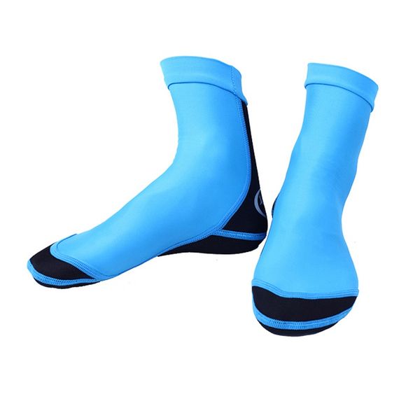 

diving socks water beach socks neoprene nylon 1.5mm with webbed feet snorkeling diving shoes, Black