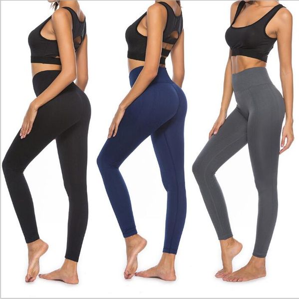 Leggings Donna Allenamento Yoga Jeggings Donna Fiess Sport Abbigliamento sportivo Pantaloni Stretch Casual Fit Training Pantaloni da ballo B4939