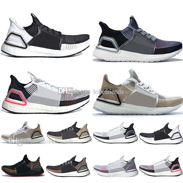 

2019 new ultra boost 19 laser red refract oreo mens running shoes for men women ultraboost ub 5.0 sports sneakers designer trainers