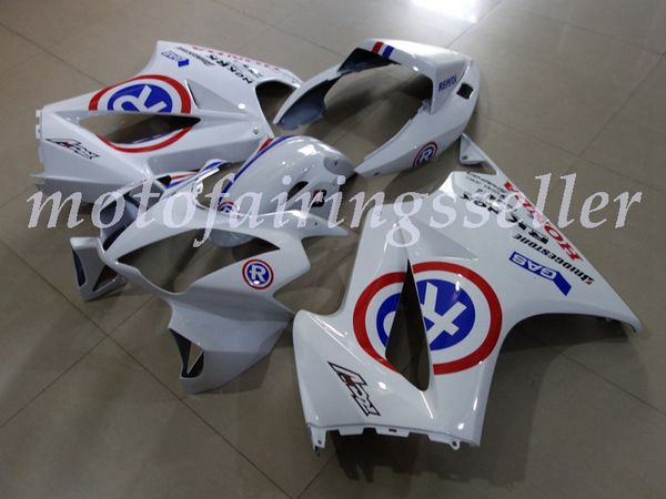 

oem quality new abs full fairings kits fit for honda vfr800 2002 03 04 05 06 07 08 09 2010 2001 2012 bodywork set white blue