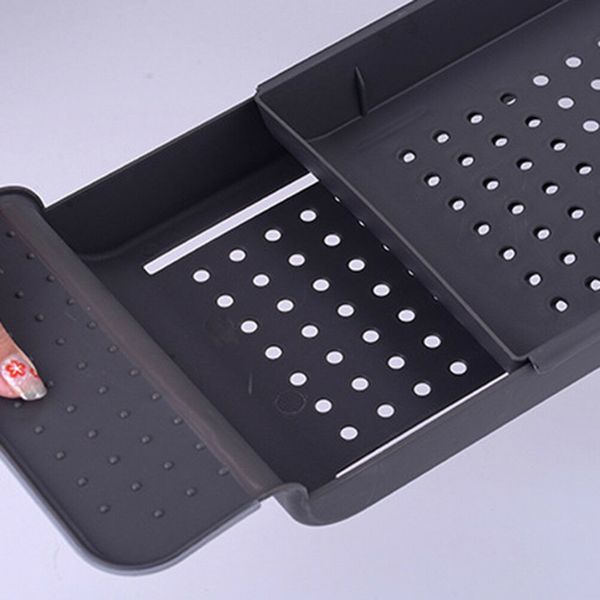 

retractable drain bathtub frame plastic bath shelf rack bathtub shower storage rack tray bathtub tray 2019