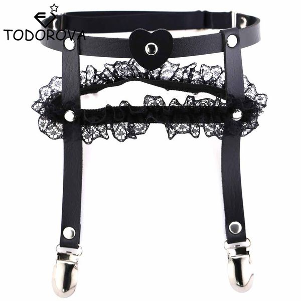 

тодорова сексуальное кружевное эластичное кожаное жгут для ремня с подвязками в виде готики, Golden;silver