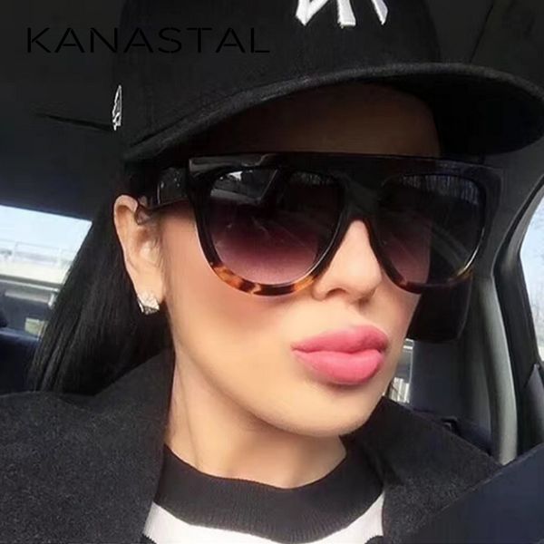 

brand desinger luxury vintage sun glasses fashion women/men sunglasses big full frame eyewear gradient lens gafas, White;black