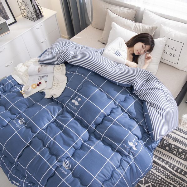 

geometric striped cartoon comforter bedding sets polyester bed linings duvet cover bed sheet pillowcases cover set