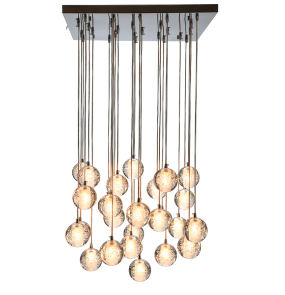 

luxury lobby raindrop designers modern crystal bubble ball chandelier