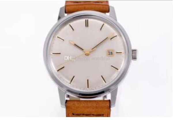 

Late t ver ion 39mm cla ical vintage 30 erie miyota automatic mechanical calf kin men watch waterproof wri twatch