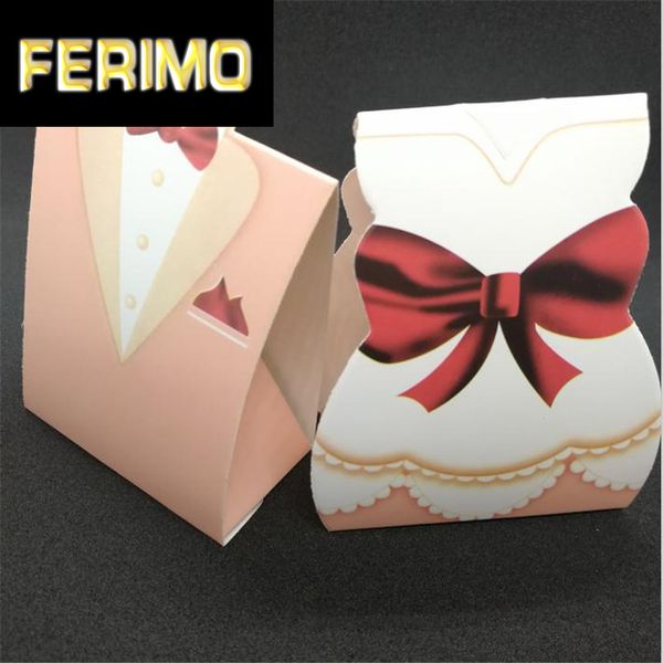 

mini 15 pairs chocolate favor box candy treat box diy wedding favor boxes