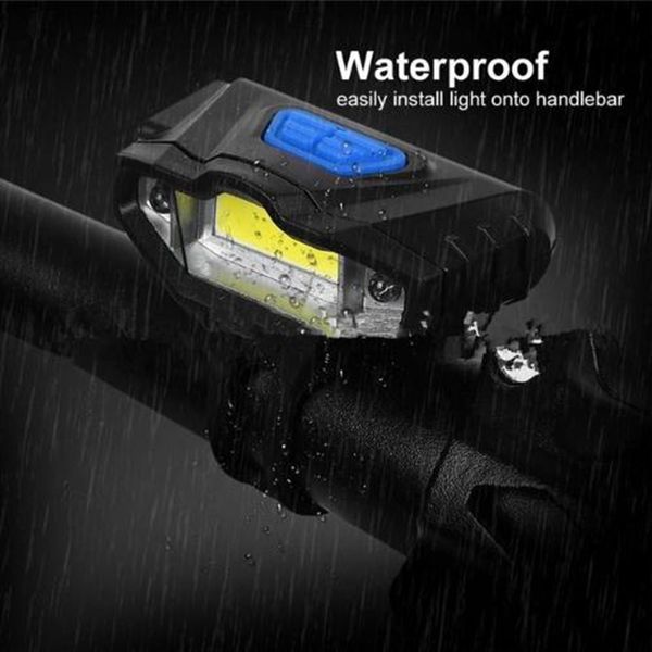 

weimostar waterproof mountain bike front light ultra-bright cycling headlight usb rechargeable bicycle rear tail light 2 in 1