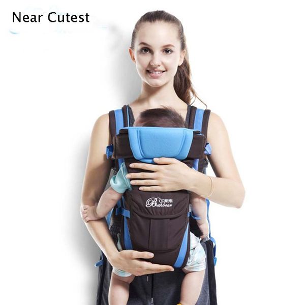 

2015 baby sling breathable multifunctional front facing comfortable infant sling baby backpack pouch wrap kangaroo