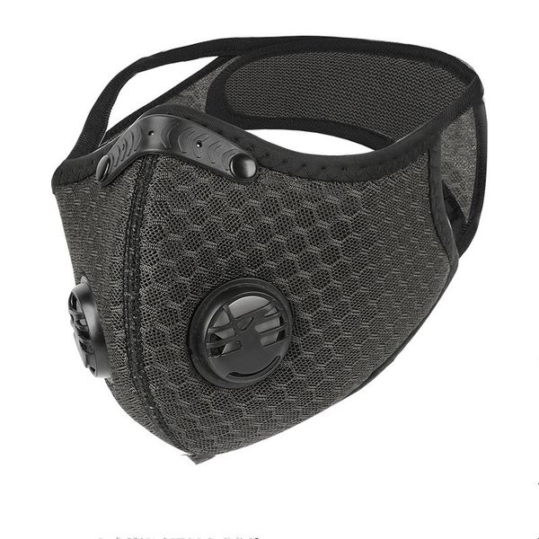 

wholesale pm2.5 mask dust respirator washable reusable masks cotton mouth muffle anti-fog riding sun activated carbon, Silver