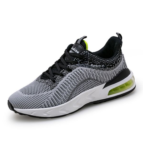 

air cushion running shoes weaving sneaker sport shoes men shockproof breathable sneakers trainer sport gym