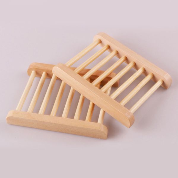 

creavite natural bamboo wooden soap holder wooden soap dish tray storage soap rack plate box container for household bath shower bathroom