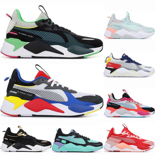 

men women rs-x white blue blue atoll trophy trainers designer mens fuchsia purple athletic fashion bright peach sneakers sport casual shoes