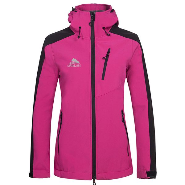 

womens jackets autumn casual waterproof quick-drying breathable sport outdoor coat women's clothing #40, Black;red